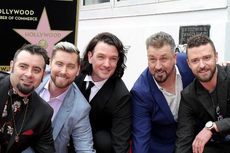 'NSYNC (hier mit Justin Timberlake, r.) waren in den 90er-Jahren eine der angesagtesten Boybands 'NSYNC (hier mit Justin Timberlake, r.) waren in den 90er-Jahren eine der angesagtesten Boybands