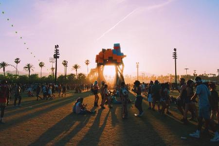 Das Coachella-Festival in der kalifornischen Wüste feiert in diesem Jahr sein 20. Jubiläum