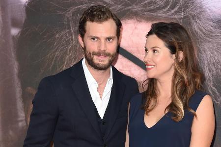 Jamie Dornan und Amelia Warner bei einem Auftritt in London Jamie Dornan und Amelia Warner bei einem Auftritt in London