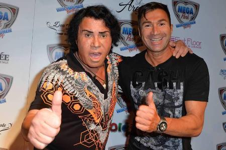 Costa Cordalis (l.) und sein Sohn Lucas