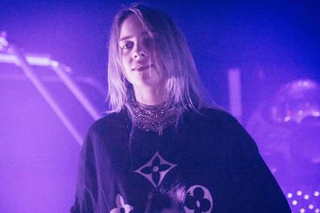 Billie Eilish auf einem Konzert in London am 4. März 2019