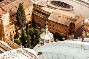 Der "Campo Santo Teutonico" ist ein stilles Refugium im Vatikan