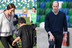 Kick it like Kate: Ihre sportliche Belfast-Reise mit Prinz William