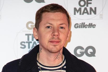 Rapper Professor Green hatte einen schlimmen Unfall