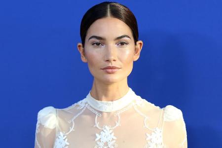 Lily Aldridge bei einem Auftritt in New York