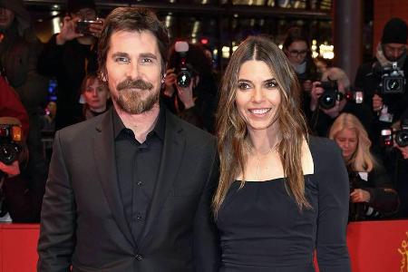 Christian Bale mit Ehefrau Sibi Blazic bei der Berlinale 2019