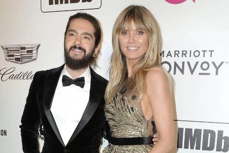 Heidi Klum und Tom Kaulitz bei der Oscar-Party von Elton John