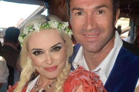 Daniela Katzenberger und Ehemann Lucas Cordalis beim Oktoberfest-Besuch 2018