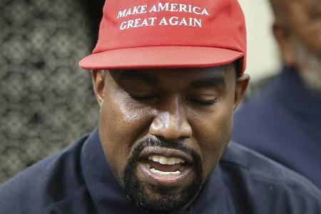 Unverkennbar: US-Rapper Kanye West ist großer Fan von Donald Trump