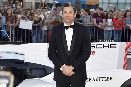 Fuhr im Rennwagen vor: Patrick Dempsey Fuhr im Rennwagen vor: Patrick Dempsey