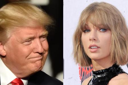 Donald Trump und Taylor Swift stehen sich politisch nicht nahe