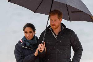 Herzogin Meghan und Prinz Harry: Tee und Regen - wie daheim!