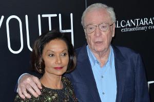 Sir Michael Caine und seine Ehefrau seit 45 Jahren, Shakira Caine