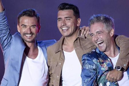Klubbb3: Florian Silbereisen (v.l.), Jan Smit und Christoff De Bolle