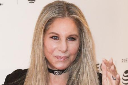 Barbra Streisand bei einem Auftritt in New York City Barbra Streisand bei einem Auftritt in New York City