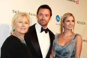 Hugh Jackman, seine Ehefrau Deborra-Lee Furness (l.) und Ivanka Trump