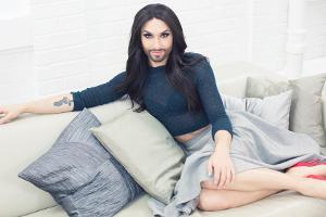 Conchita Wurst kann ihren Runden kaum erwarten