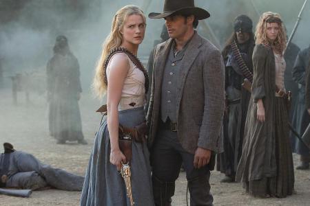 Evan Rachel Wood und James Marsden in der HBO-Serie 