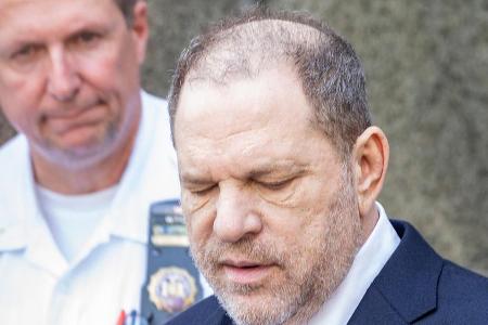 Harvey Weinstein nach einem Gerichtstermin in New York