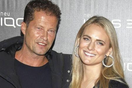 Til Schweiger und Francesca Dutton beim ersten öffentlichen Auftritt als Paar