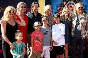 Kurt Russell und Goldie Hawn: Mit Kindern und Enkeln bei Filmpremiere