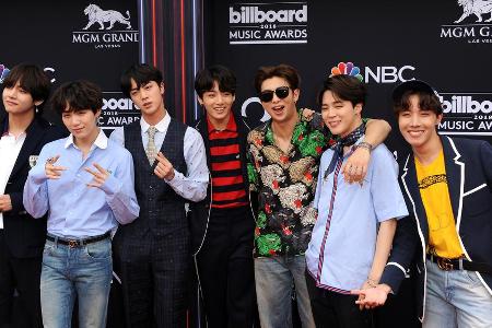 BTS bei den Billboard Music Awards in Las Vegas