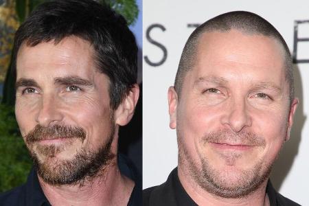 Christian Bale ist wieder schlank: Zwischen diesen beiden Bildern liegen nur elf Monate!