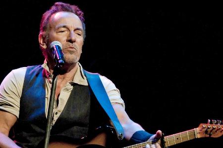Er litt unter den Ansprüchen seines Vaters: Bruce Springsteen