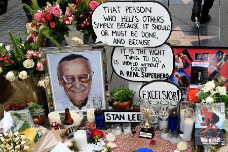 Stan Lee verstarb am Montag im Alter von 95 Jahren