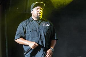 Ice Cube während eines Konzerts in Atlanta