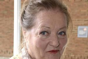 Marianne Sägebrecht bei einem Auftritt in München