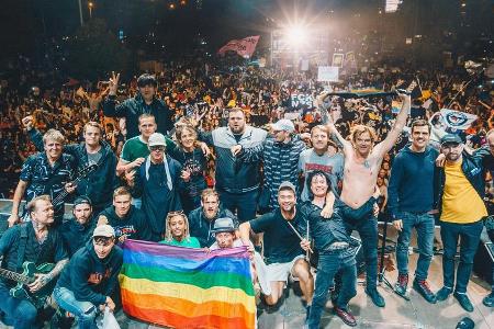 Die Toten Hosen und Co. beim #wirsindmehr-Konzert in Chemnitz
