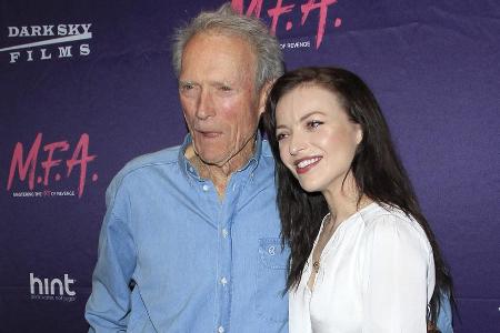 Opa Clint Eastwood und seine zweitjüngste Tochter Francesca