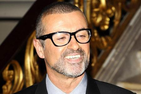 George Michael im Mai 2011 bei einer Pressekonferenz in London George Michael im Mai 2011 bei einer Pressekonferenz in London