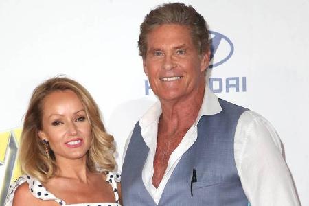 Seit sieben Jahren ein glückliches Paar: David Hasselhoff und Hayley Roberts
