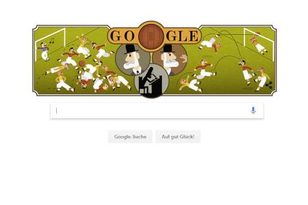 Ein animiertes Doodle für Ebenezer Cobb Morley Ein animiertes Doodle für Ebenezer Cobb Morley