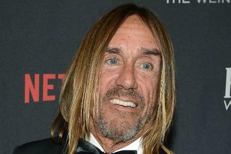 Iggy Pop auf dem roten Teppich in Beverly Hills