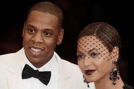 Beyoncé und Jay-Z auf der MET-Gala in New York Beyoncé und Jay-Z auf der MET-Gala in New York