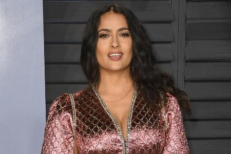 Salma Hayek zieht nicht nur auf dem roten Teppich alle Blicke auf sich