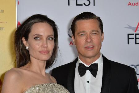 Ein Bild aus glücklichen, gemeinsame Tagen: Angelina Jolie und Brad Pitt im Jahr 2015 Ein Bild aus glücklichen, gemeinsame Tagen: Angelina Jolie und Brad Pitt im Jahr 2015