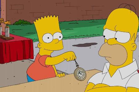 Bart und sein Vater Homer Simpson kommen wohl bald wieder ins Kino Bart und sein Vater Homer Simpson kommen wohl bald wieder ins Kino