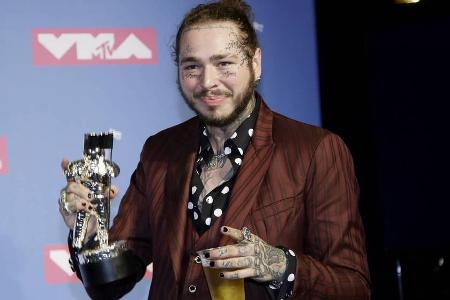 Post Malone wenige Stunden vor der Notlandung