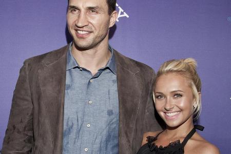 Gemeinsame Fotos sind selten: Wladimir Klitschko und Hayden Panettiere im April 2011 in New York