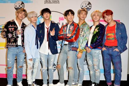 Die K-Pop-Band BTS setzte den erfolgreichsten Tweet 2018 ab