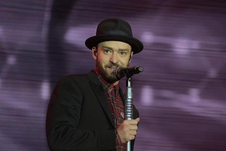 Justin Timberlake auf der Bühne in Rio