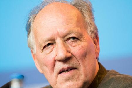 Werner Herzog bei einem Auftritt in Berlin