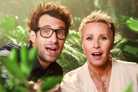 Das eingeschworene Moderatoren-Duo bei Das eingeschworene Moderatoren-Duo bei