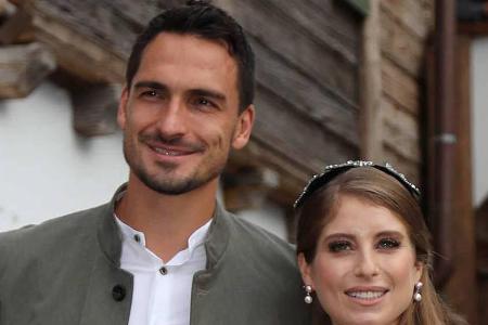 Mats Hummels mit Ehefrau Cathy bei einem gemeinsamen Auftritt