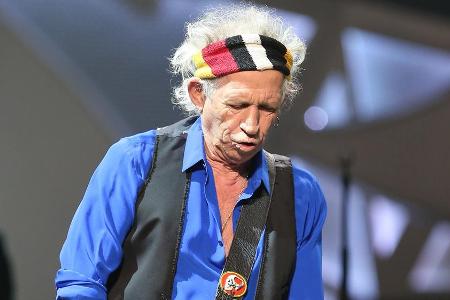 Rolling-Stones-Urgestein Keith Richards feiert seinen 75. Geburtstag