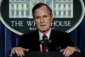 George H. W. Bush: Seine letzten Worte galten seinem Sohn